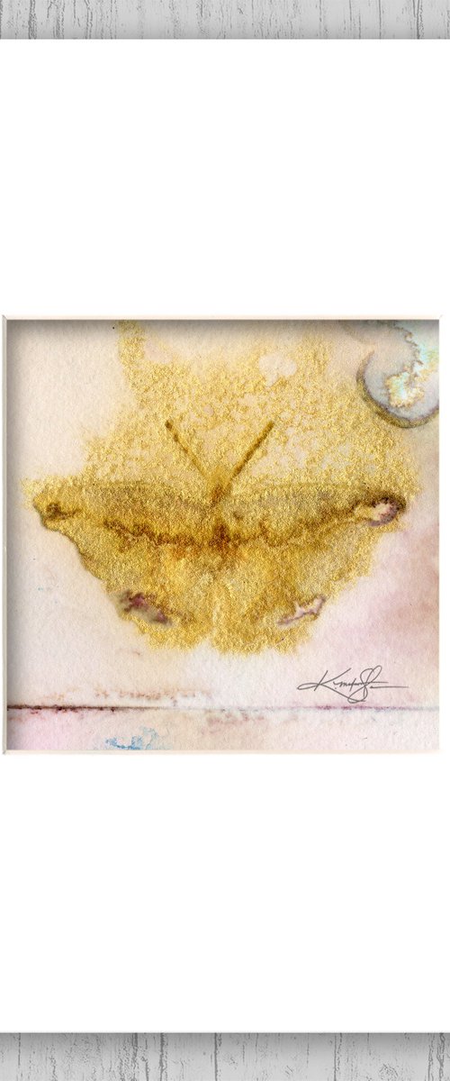 A Sweet Little One 2 - Butterfly Painting  by Kathy Morton Stanion by Kathy Morton Stanion