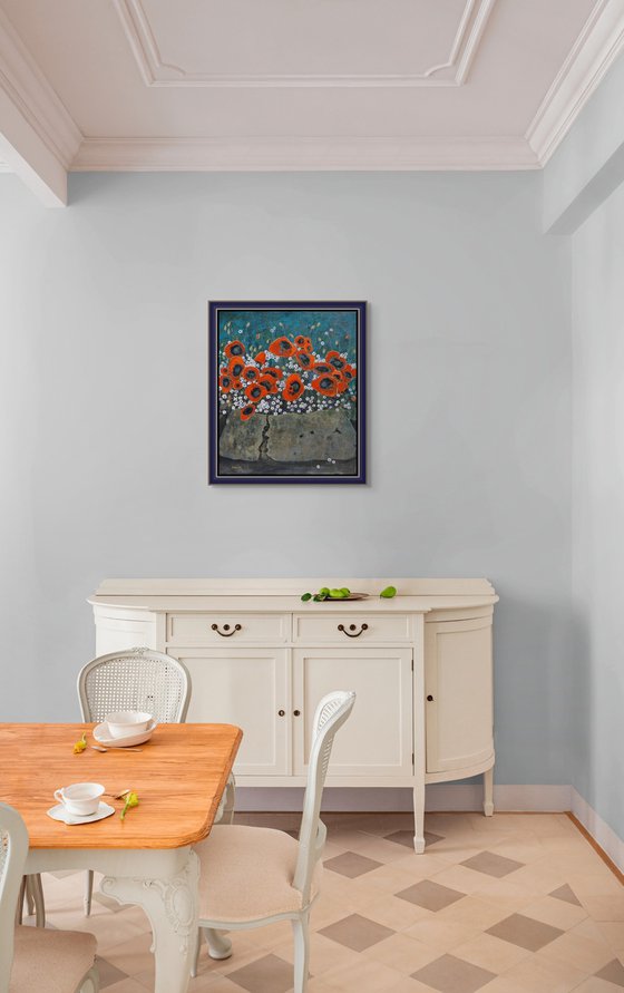 Poppies and Little Stars