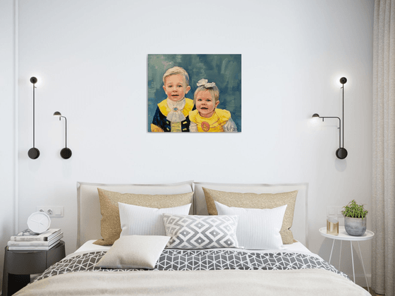 Commission Portrait Oil Painting