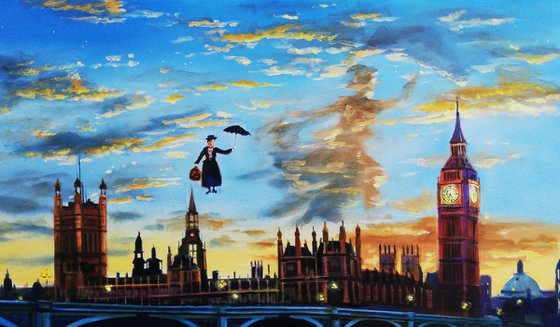 Mary Poppins returns to London