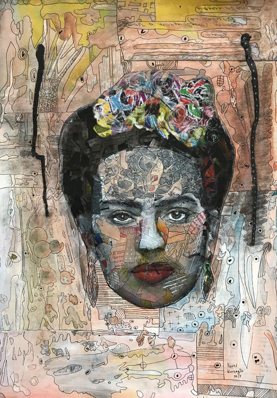 Portrait of Frida # 5