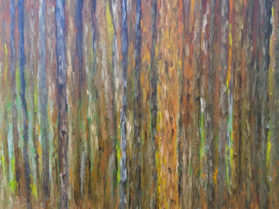 Homage to Klimt - Pine forest 2