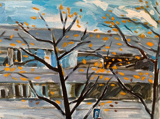 Landscape with a Chicken