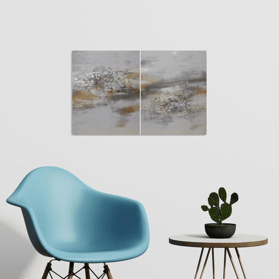 The petals (diptych)