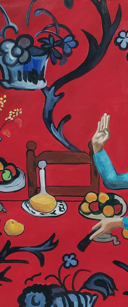 "Picasso Dines with Matisse" - Art History by Katrina Case
