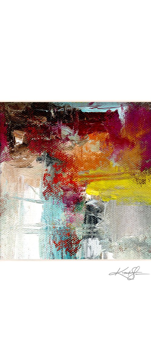 Oil Abstraction 289 by Kathy Morton Stanion
