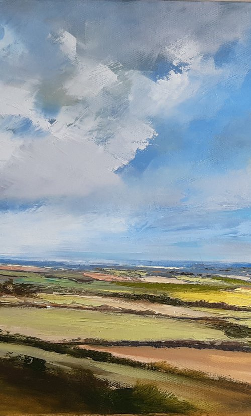 Across the fields#3 by Steve Keenan