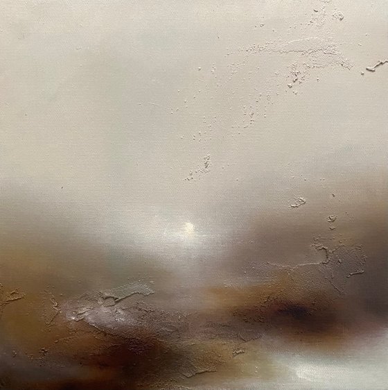 Morning 30x30 (2023) oil painting by Elena Troyanskaya