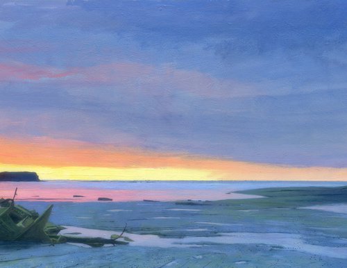 'Saltwick Bay Sunset' by James McGairy