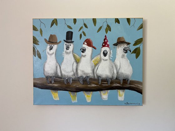 The Five Cockatoos