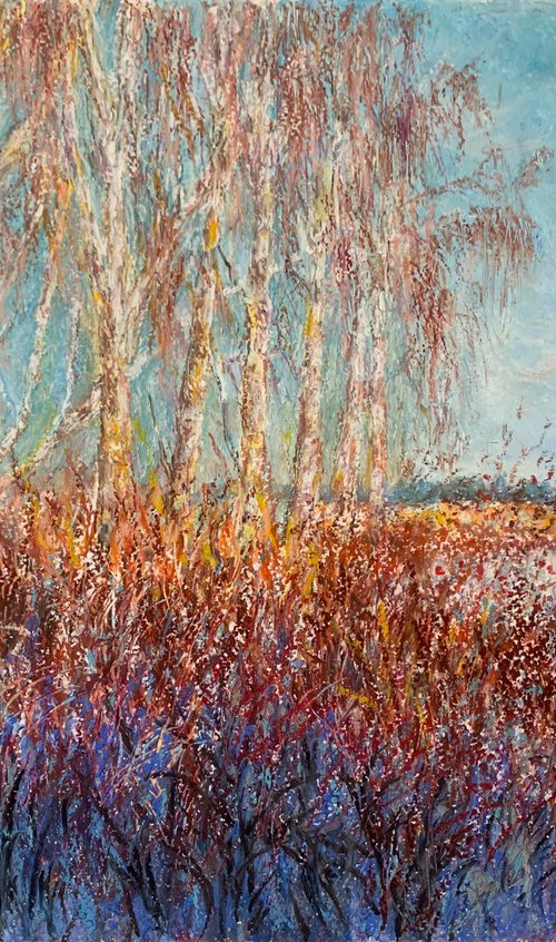 Pre-sunset in January by Albert Safiullin