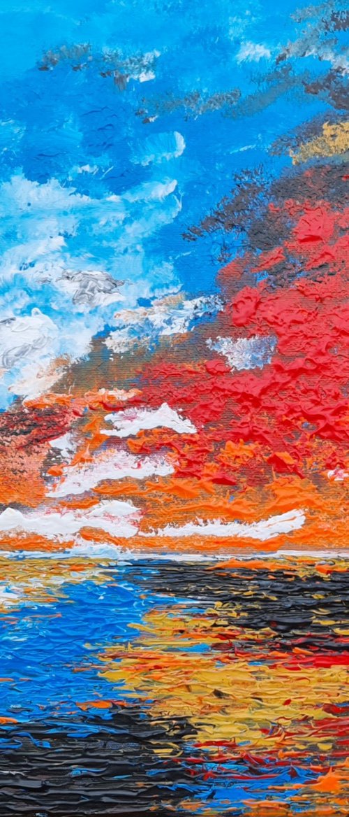 Abstract seascape 1 by Daniel Urbaník