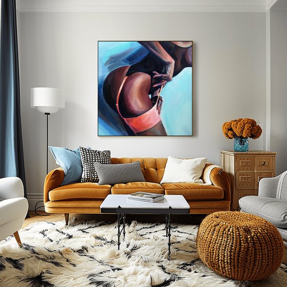 Black woman erotic art