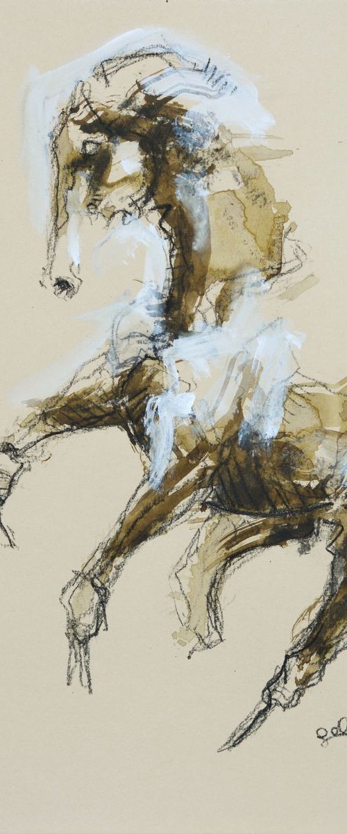 Equine Nude 179 by Benedicte Gele