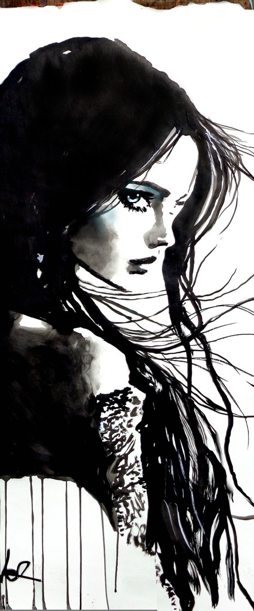 pale moon by Loui Jover