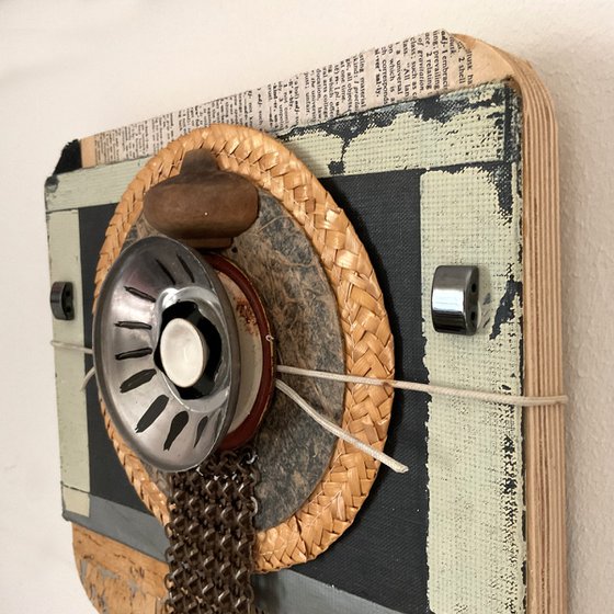 Archaic Nonpareil 2 - Assemblage, Wall Sculpture