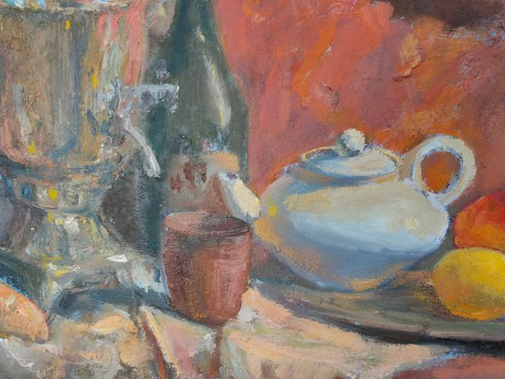 Still life with a samovar