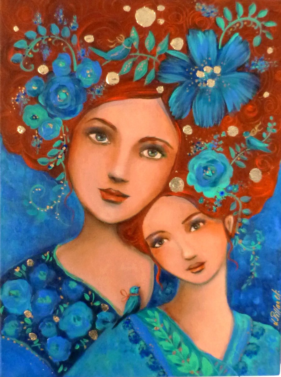 Blue Tenderness by Loetitia Pillault