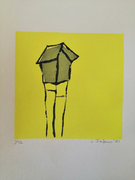 Stilts on Yellow 2