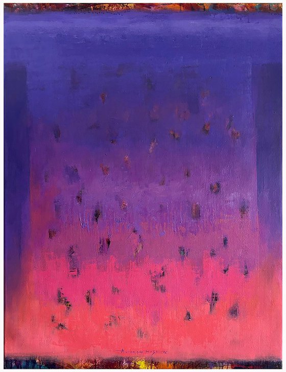 Between Presence & Absence_36"X48"