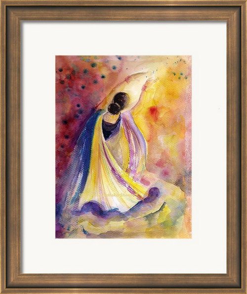 Sufi dancer by Asha Shenoy