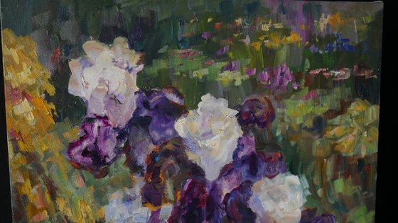 Irises - irises painting #4