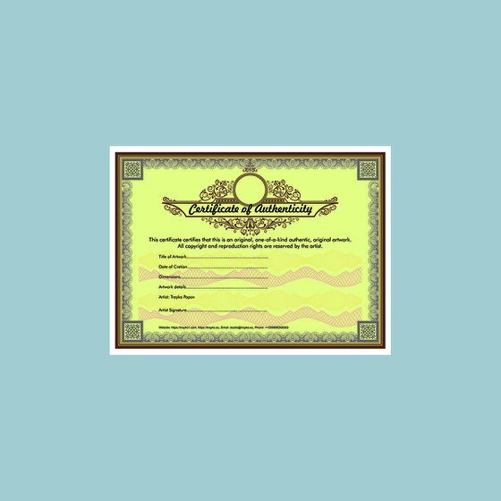 About Cocktails - 20x25 cm