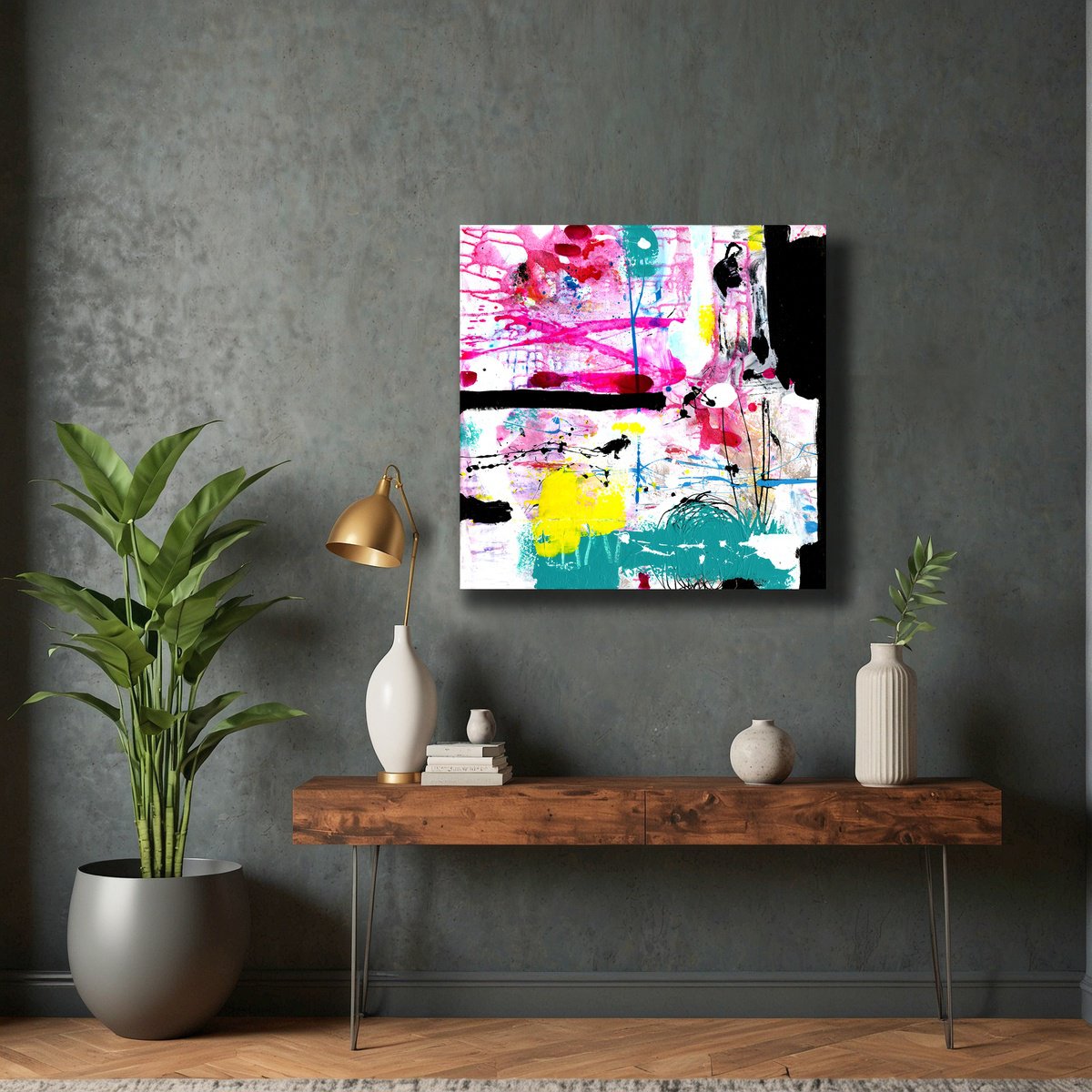  Fun Times By Kathy Morton Stanion, 20 X 20, Artwork For Sale On Artfinder