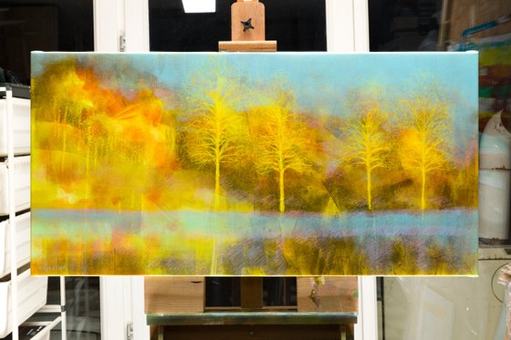 The yellow trees