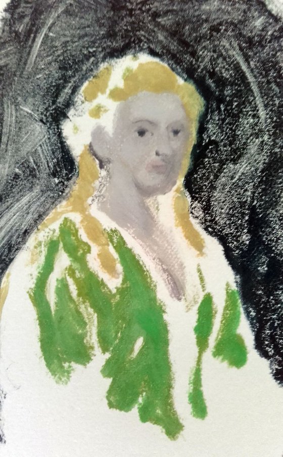 THE LADY IN GREEN