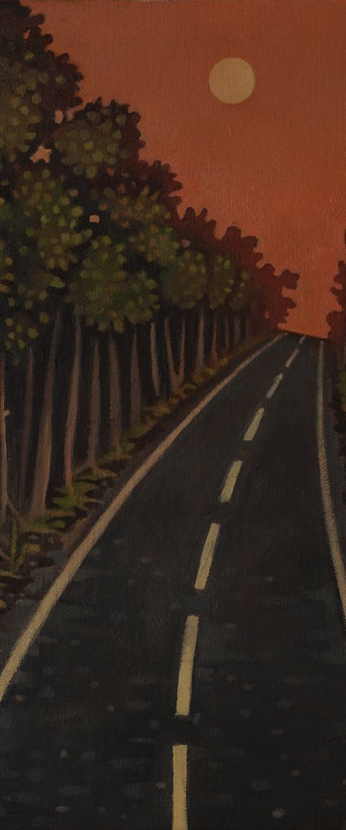 A journey under a radiant sky by Rory Mitchell