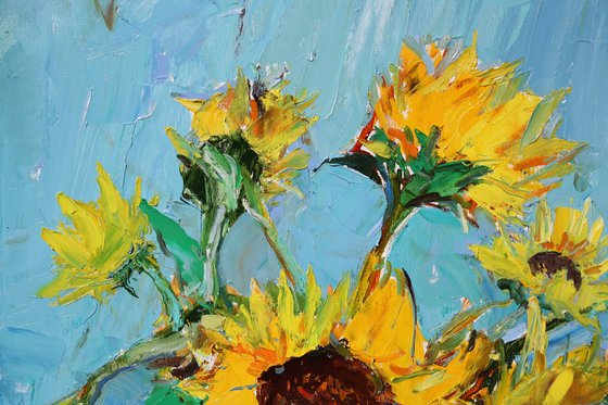 " Sunflowers "