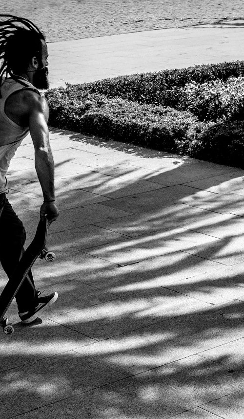 Skater -Praça de Gomes Teixeira. Porto by Stephen Hodgetts Photography