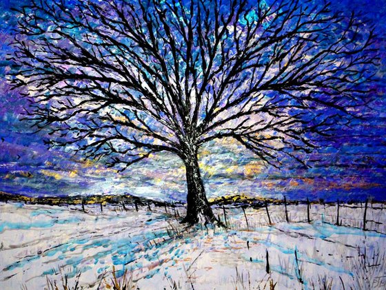 Violet Skies ( Large)