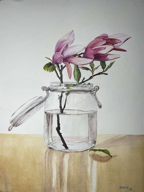 Magnolias. by Erkin Yılmaz