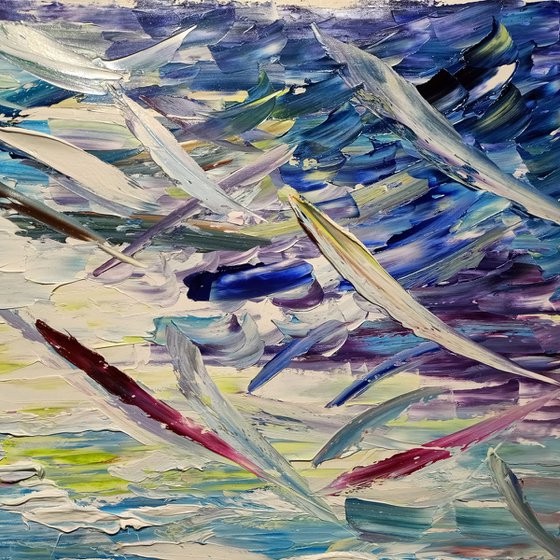 Miraggio in alto mare