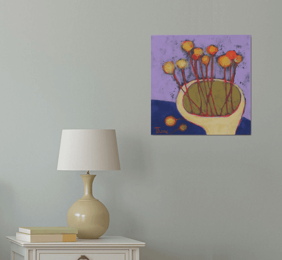 A bouquet of dandelions.