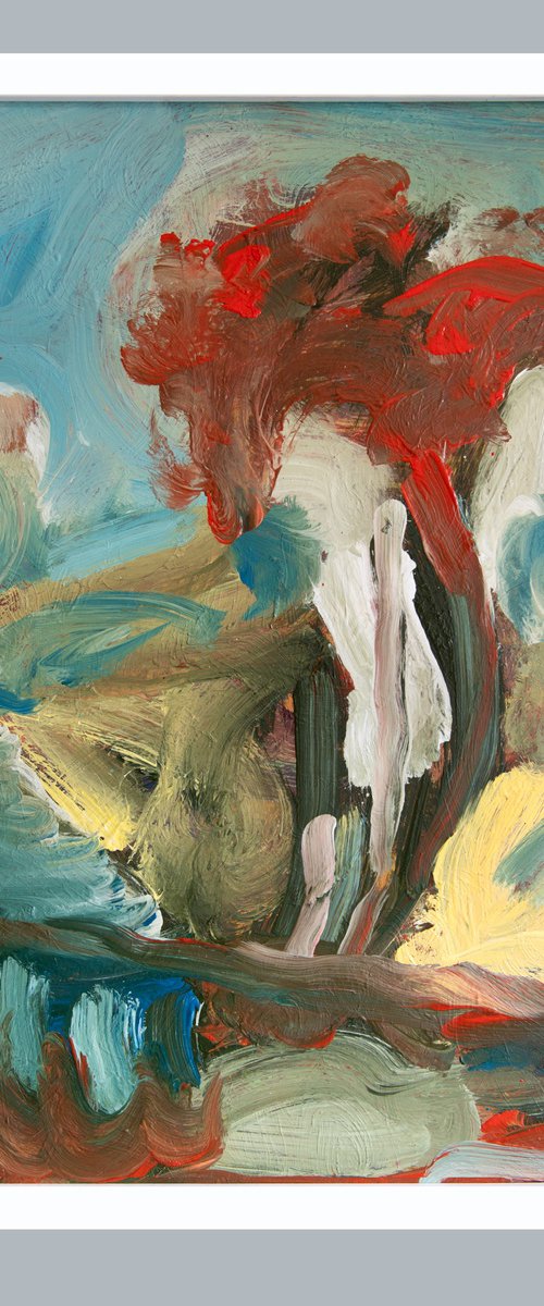 Autumn Tree by Elizabeth Anne Fox