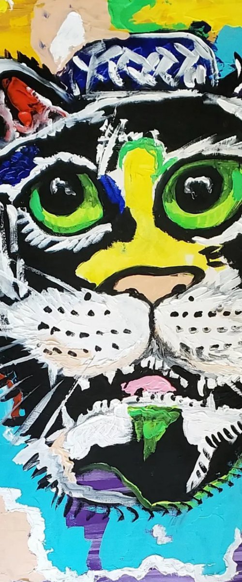 UNTITLED cat by Olga Koval