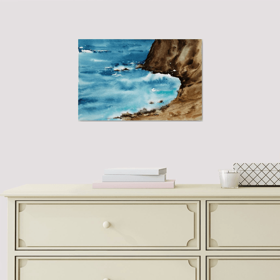 Seascape painting