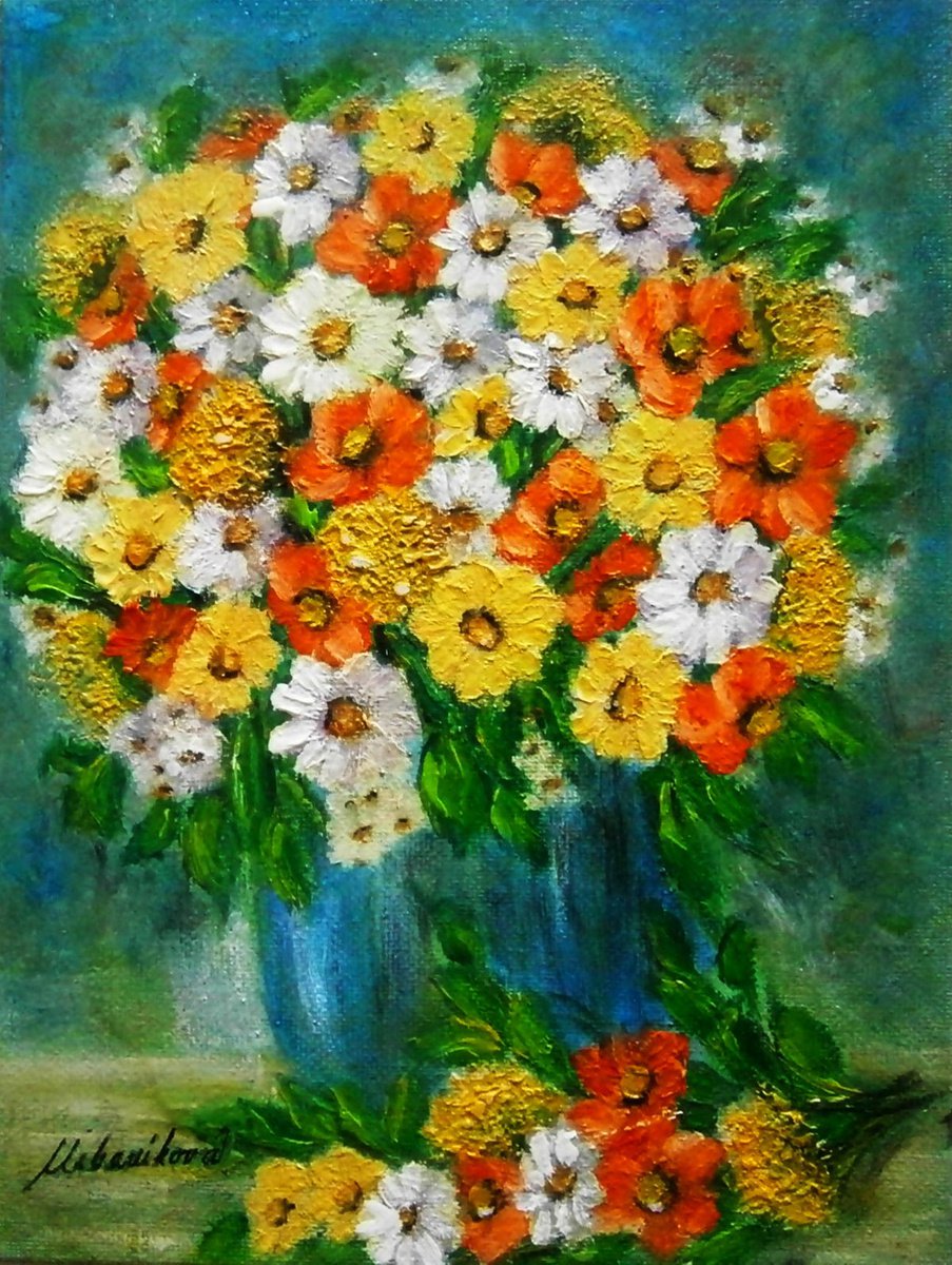 Flowers of summer 20 by Emilia Urbanikova