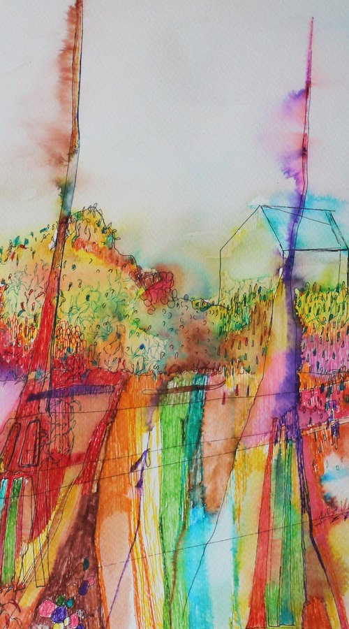 Earth Rainbow 5 by Martina Furlong