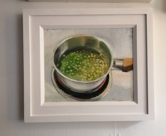 Peas in a pan