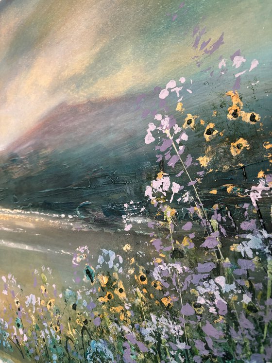 Golden Skies Over Keswick