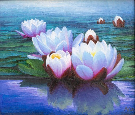 WATER LILIES 3