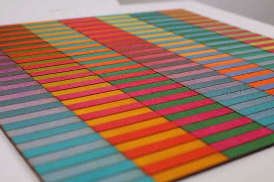 Seven Panel Colour Study