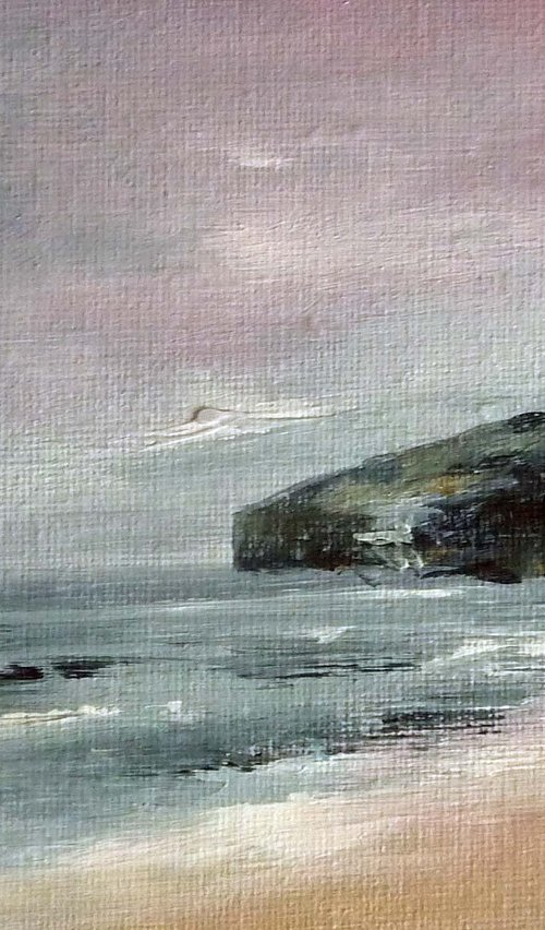 Bass Rock at Twilight (East Lothian) by Margaret Denholm