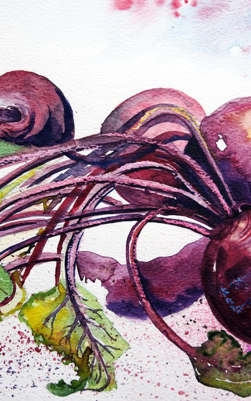 Beetroot Study by Julia  Rigby