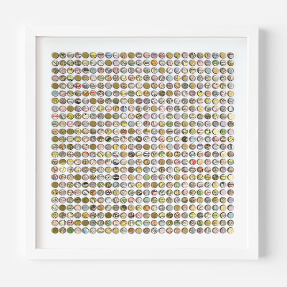 576 World Map dots