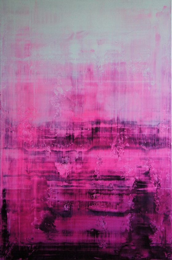 She Likes To Dream In Pink I - 80 x 120 cm - XXL (32 x 48 inches)